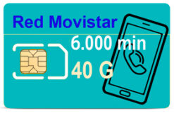 LLAMADAS: 40 GB y 6.000 minutos llamadas
